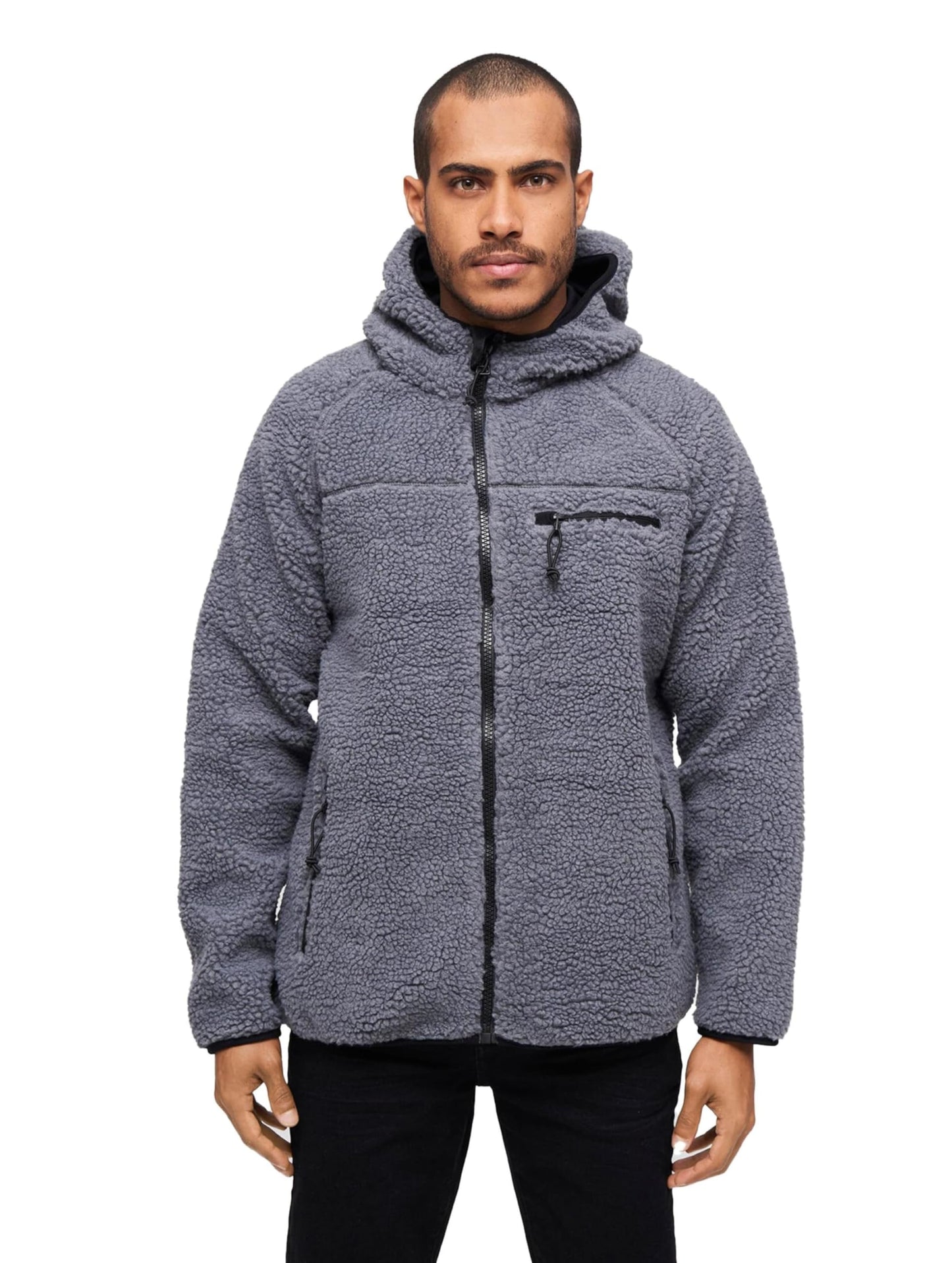 Brandit Men's Teddyfleece Worker Jacket Olive