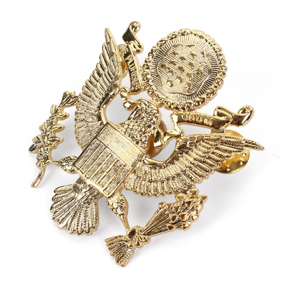 Miltec US Army Officer Visor Cap Badge