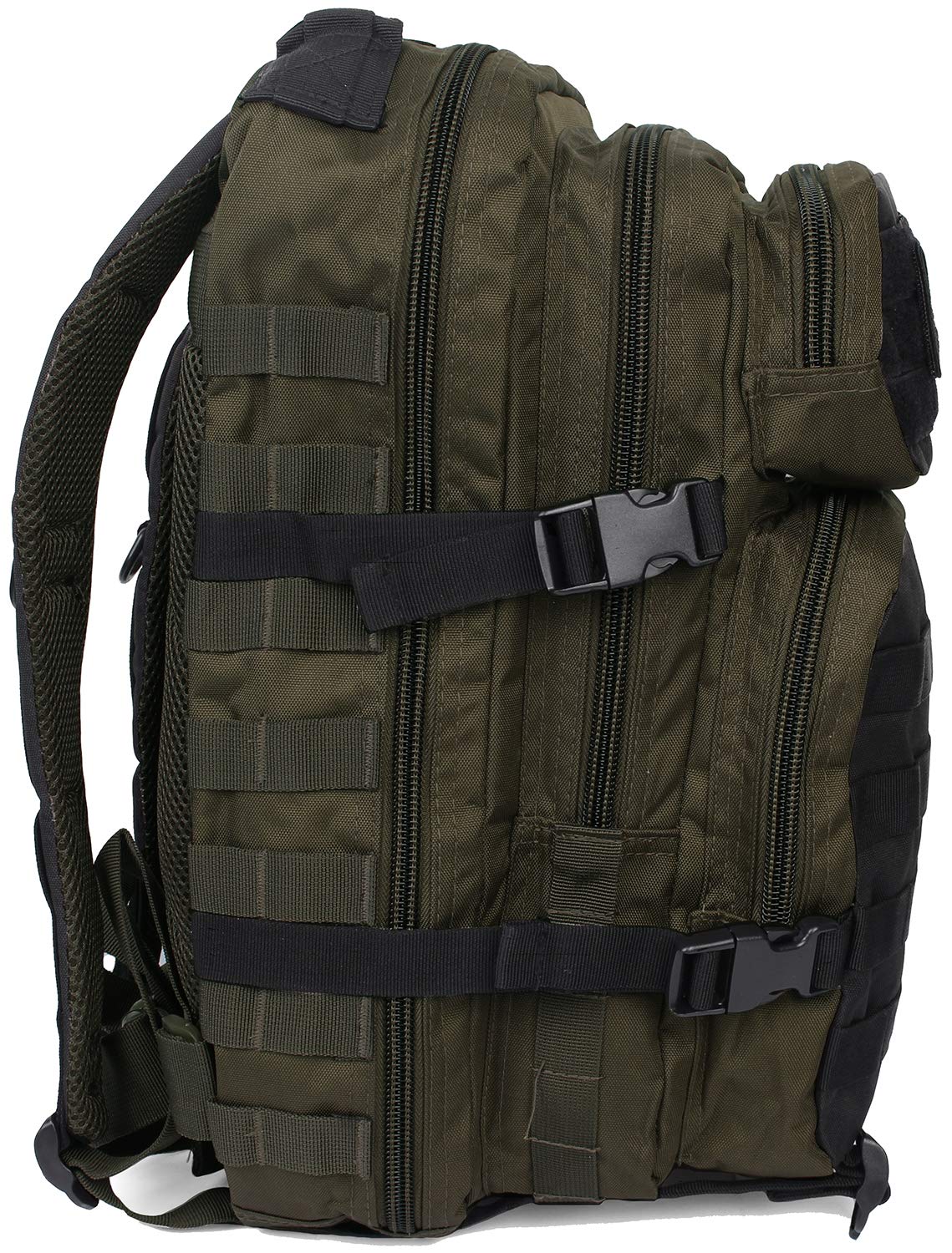 Mil-Tec Ranger Assault Pack - Rugged Durable Lightweight Versatile Tactical Outdoor Camping Hiking Backpack with Adjustable Padded Shoulder Straps & MOLLE Loops