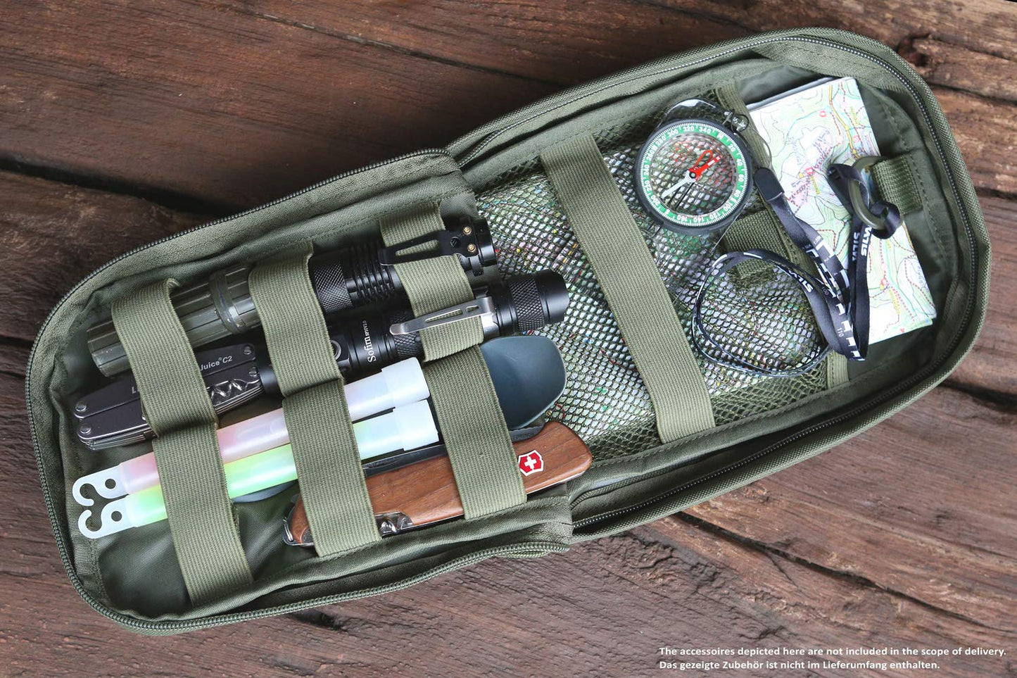 Brandit Snake MOLLE Pouch Woodland