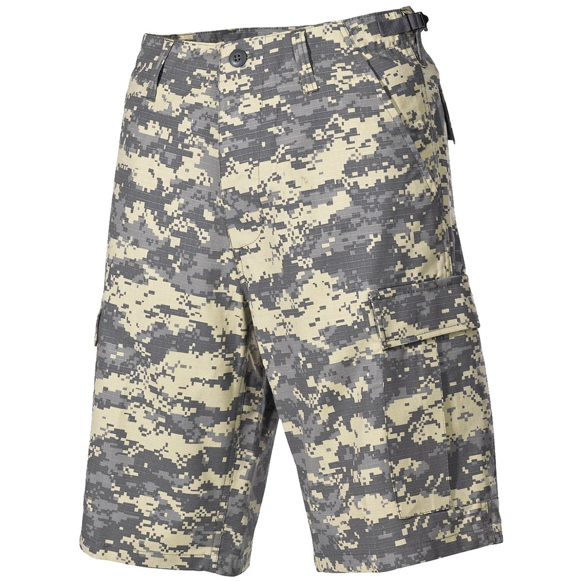 MFH Men's US BDU Bermuda Shorts Ripstop ACU Digital Size XL