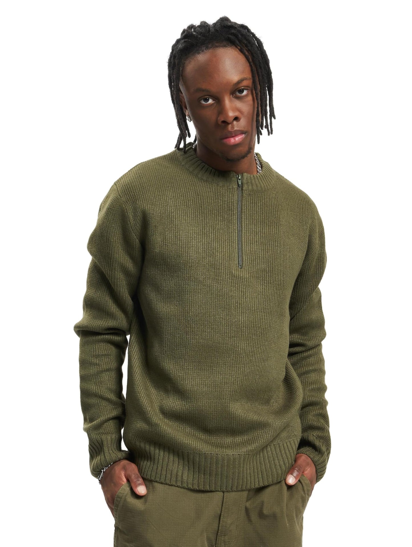 Brandit Men's Armee Pullover Troyer Olive