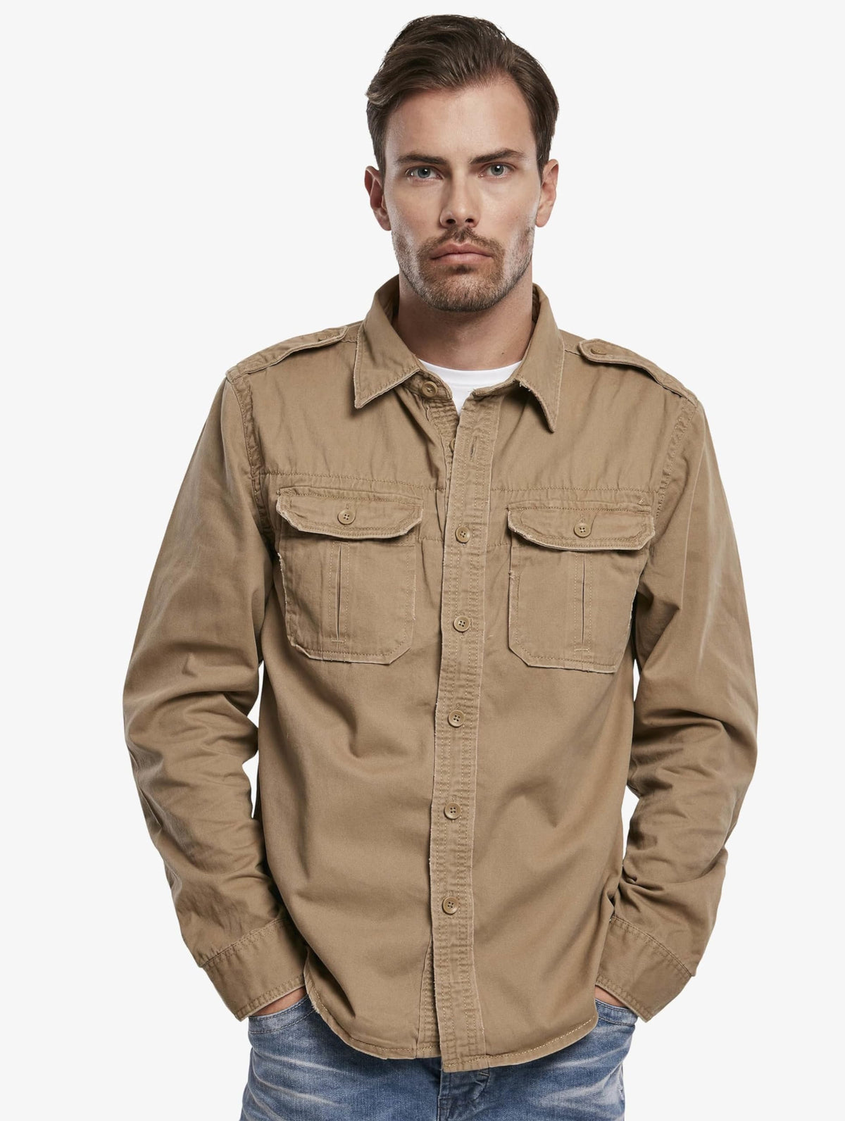 Brandit Vintage Shirt Long Sleeve