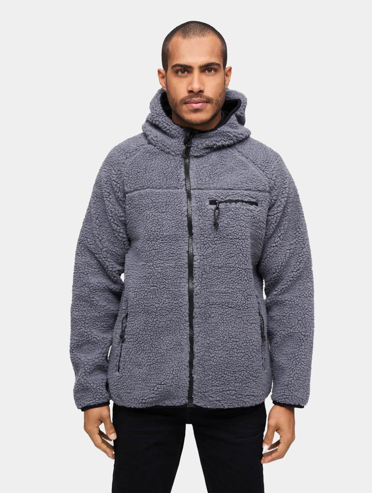 Brandit Men's Teddyfleece Worker Jacket Olive