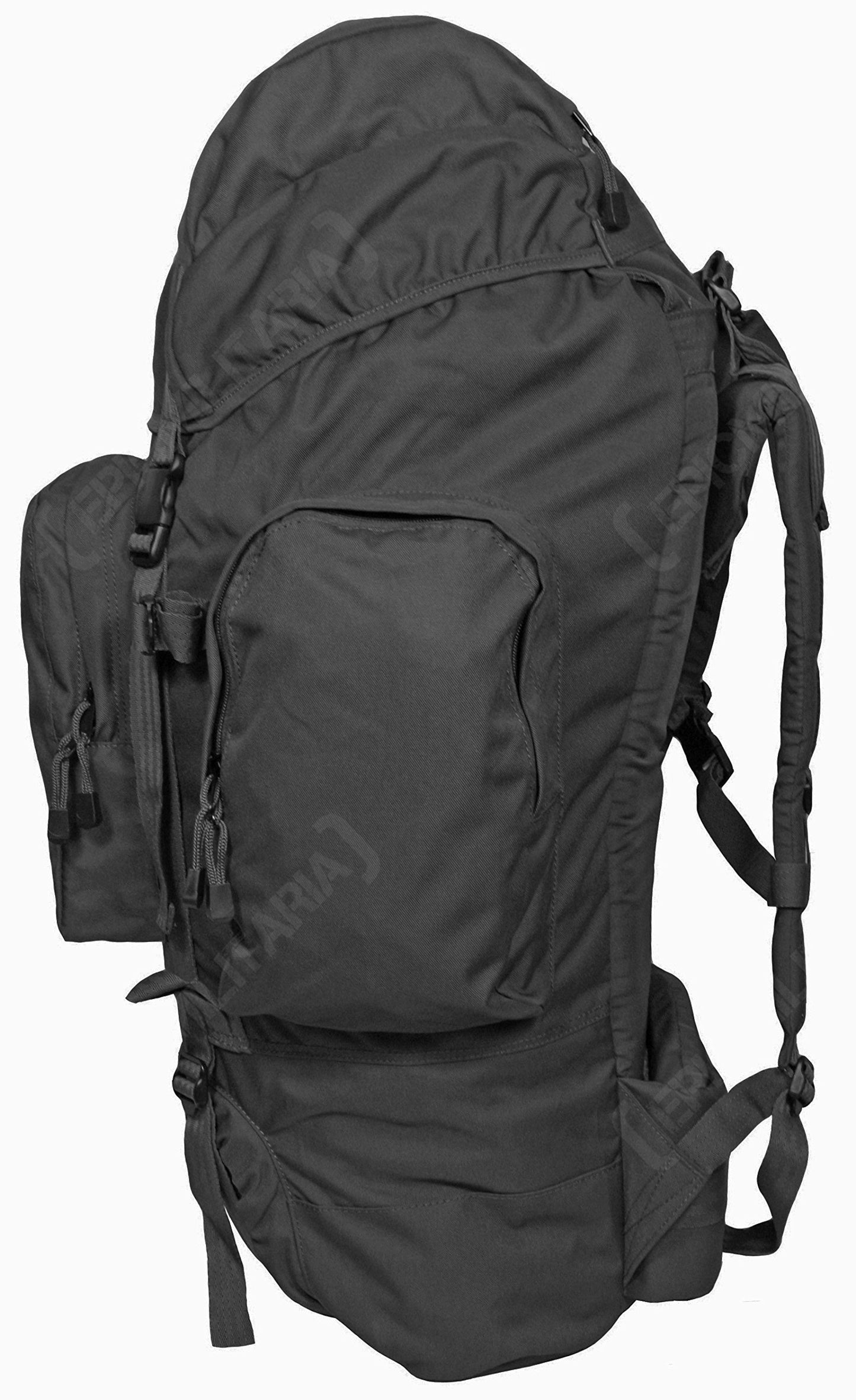 Mil-Tec 88L Recon Rucksack – Military Army Backpack with Internal Frame (Black, Olive, Flecktarn)