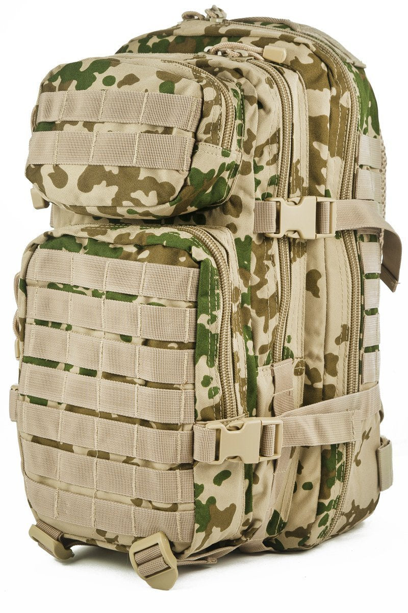 Mil-Tec Unisex Assault Pack Rugged Ergonomic Outdoor Camping Hiking Backpack with Padded Shoulder Straps MOLLE Loops
