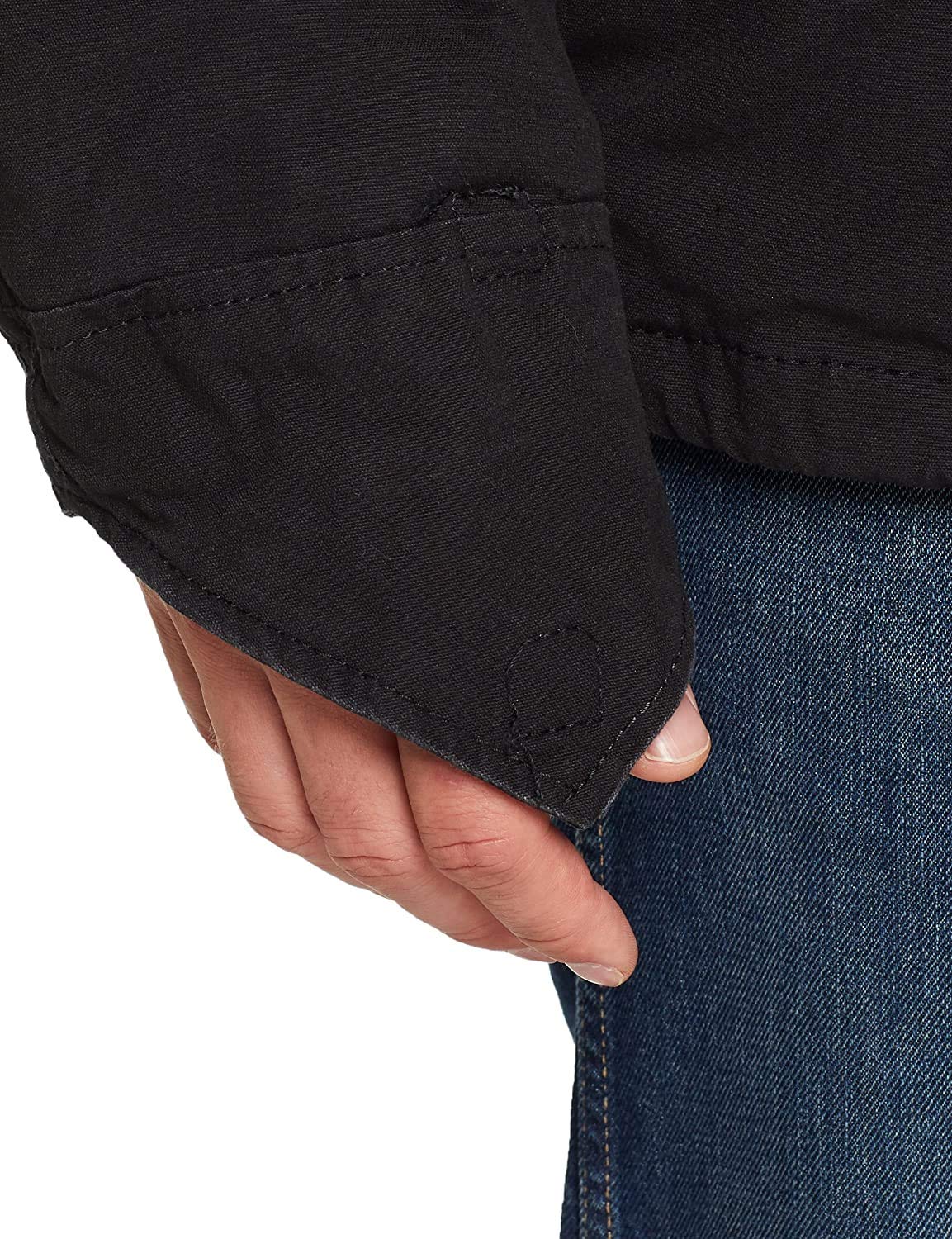 Brandit Men’s M-65 Giant Jacket Black – Vintage Military Field Coat 3XL