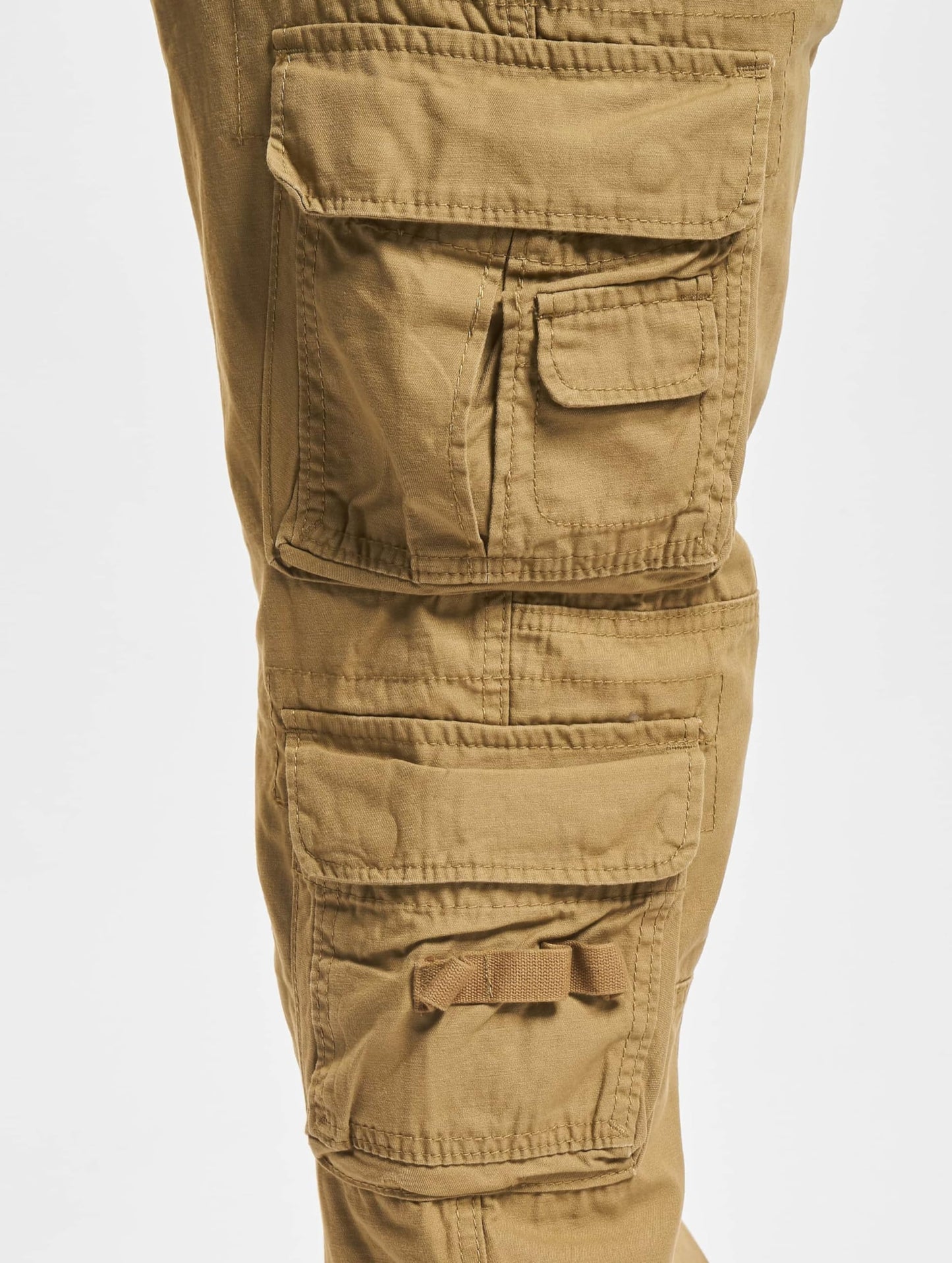 Brandit Men's Pure Slim Fit Trousers Olive
