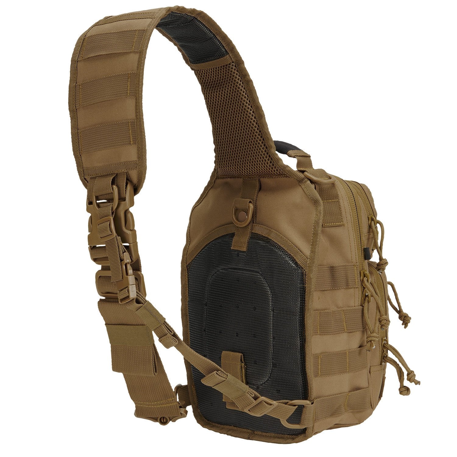 Brandit Utility Bag – Multicoloured, Size M, Durable Everyday Shoulder Pack