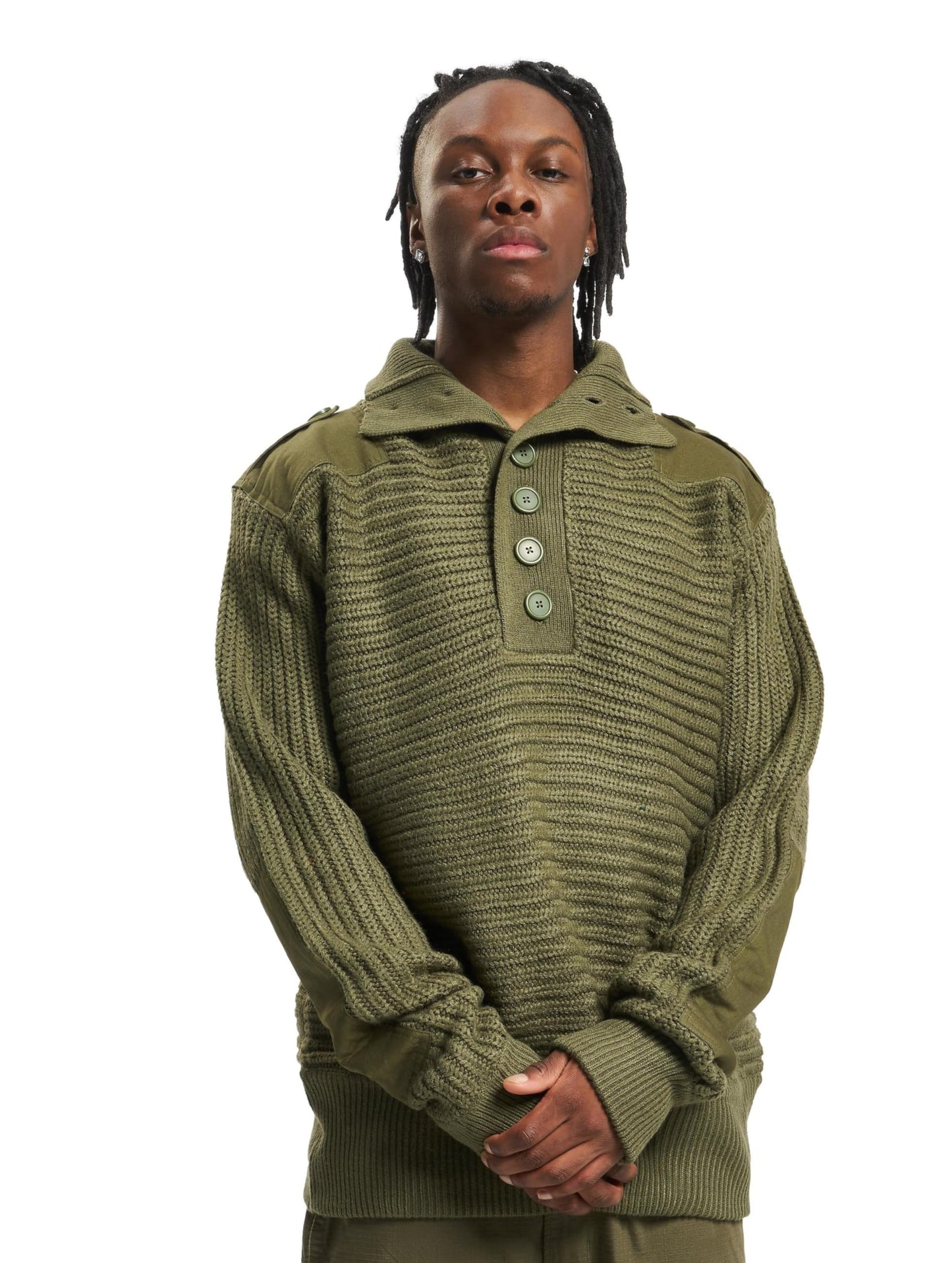 Brandit Men's Alpin Pullover Troyer Olive