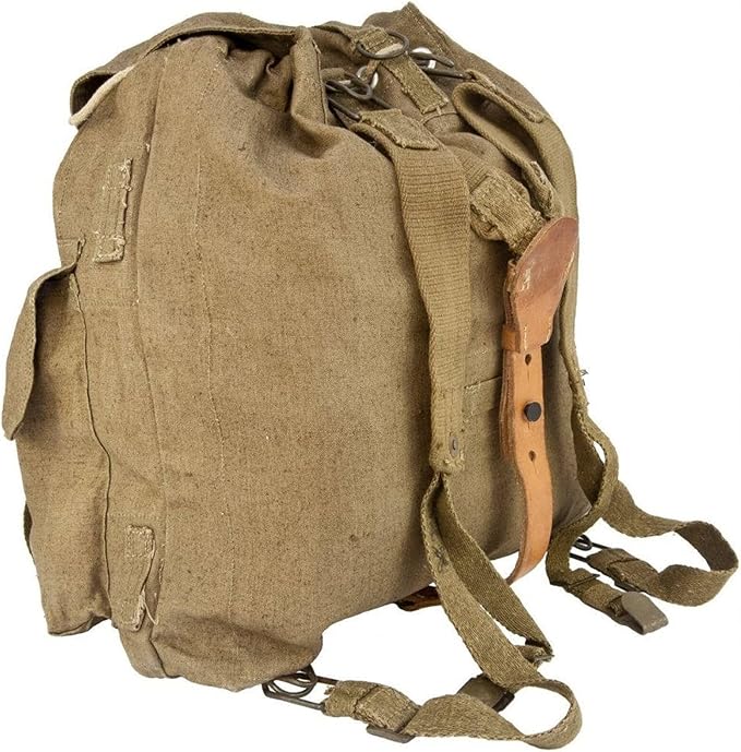 Czech Army M60 Small Rucksack with Straps Vintage Military Surplus Durable Used