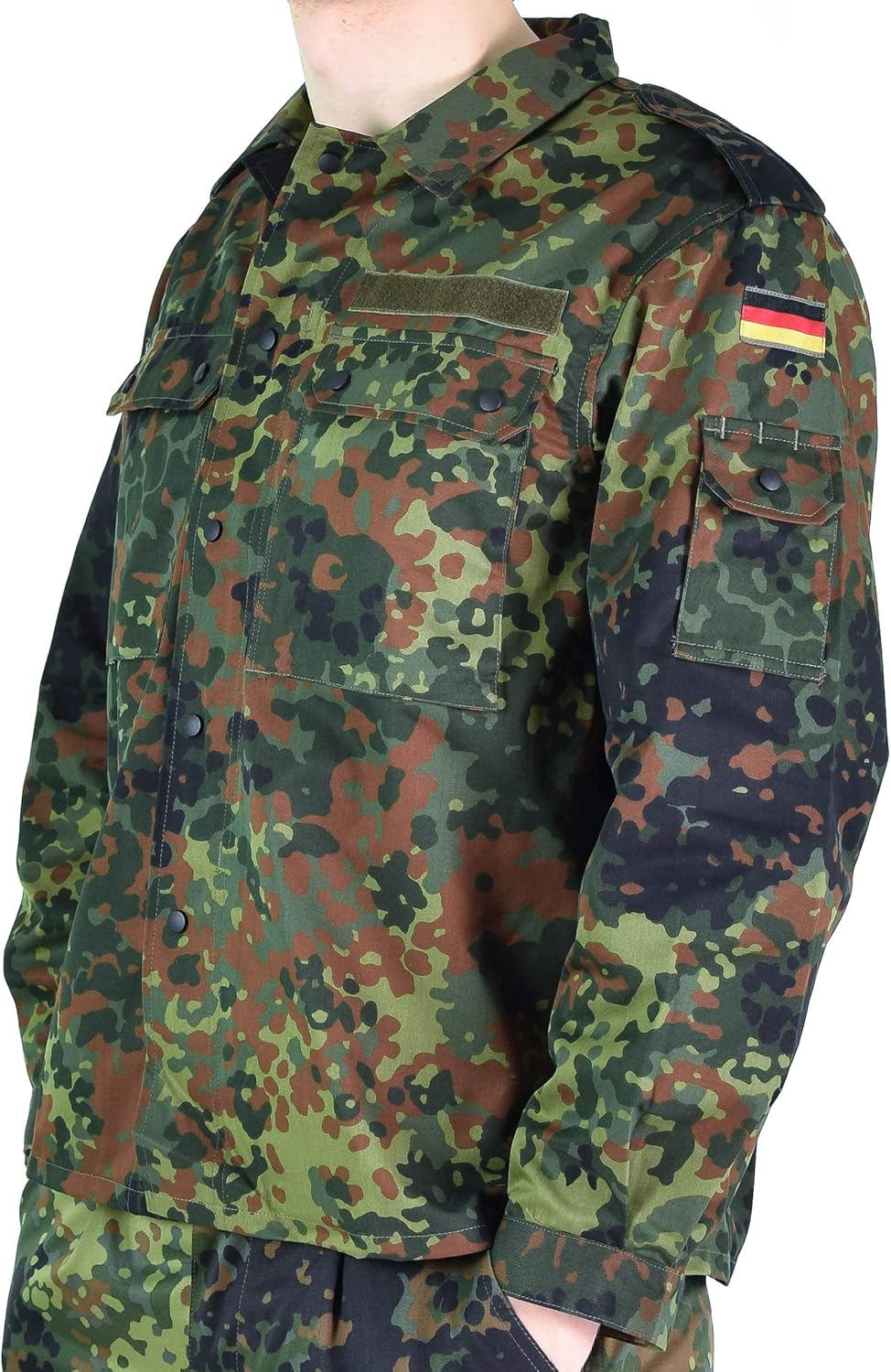 Genuine German Bundeswehr BW Original Field Shirt Light Jacket Flectarn Camo