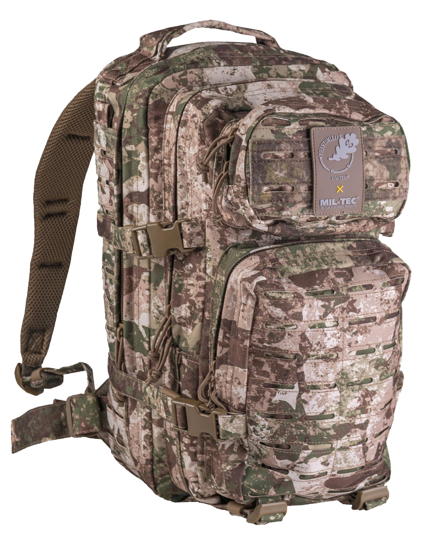 Mil-Tec Unisex Laser Cut Assault Pack - Durable Lightweight Versatile Tactical Outdoor Camping Hiking Backpack