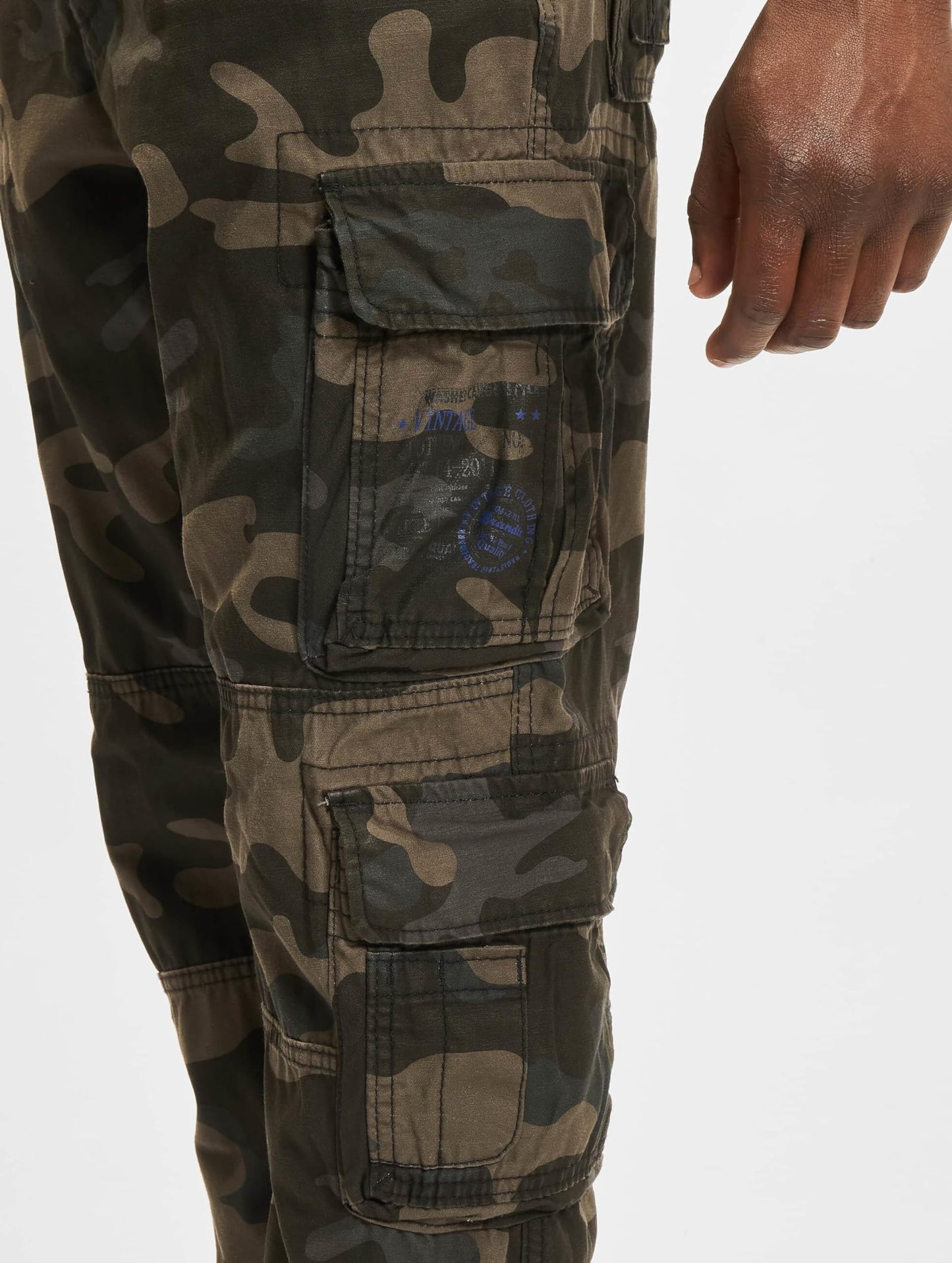 Brandit Outdoor Army Cargo Pure Slim-Fit Pants Dark camo - 3XL