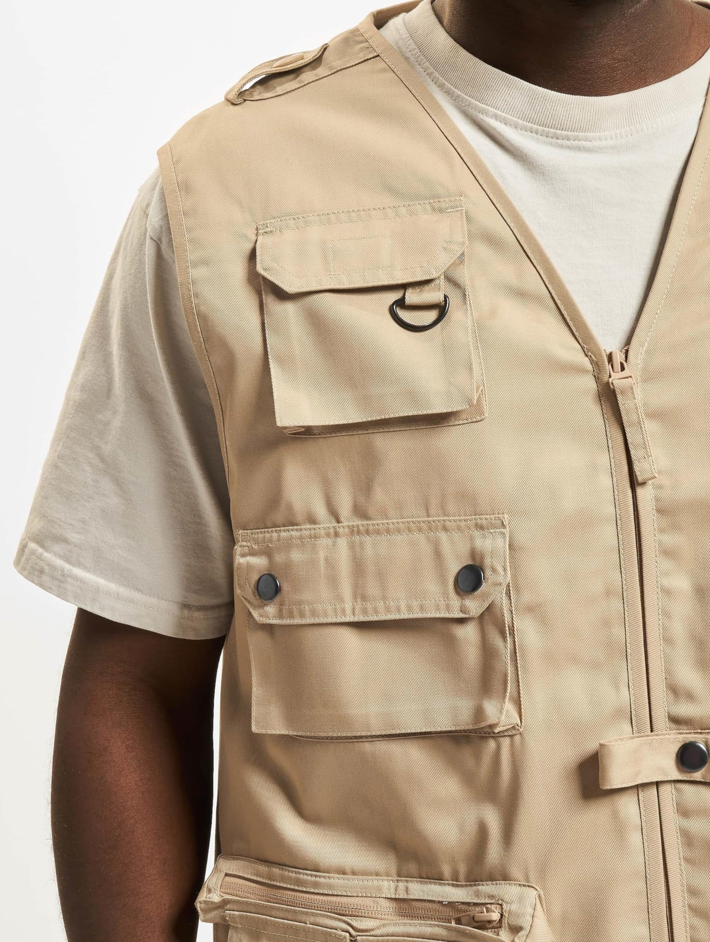 Brandit Men's Hunting Vest Beige Size XL