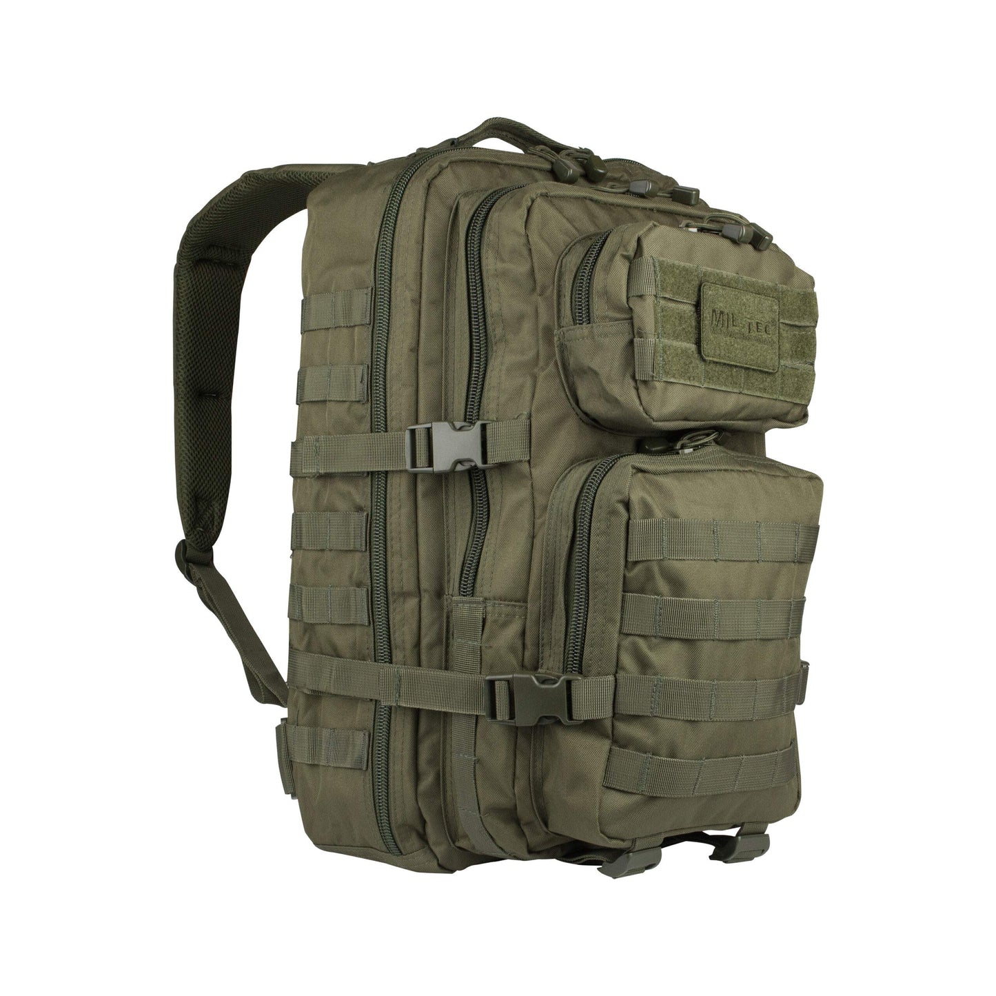 Mil-Tec Unisex Assault Pack Rugged Ergonomic Outdoor Camping Hiking Backpack with Padded Shoulder Straps MOLLE Loops