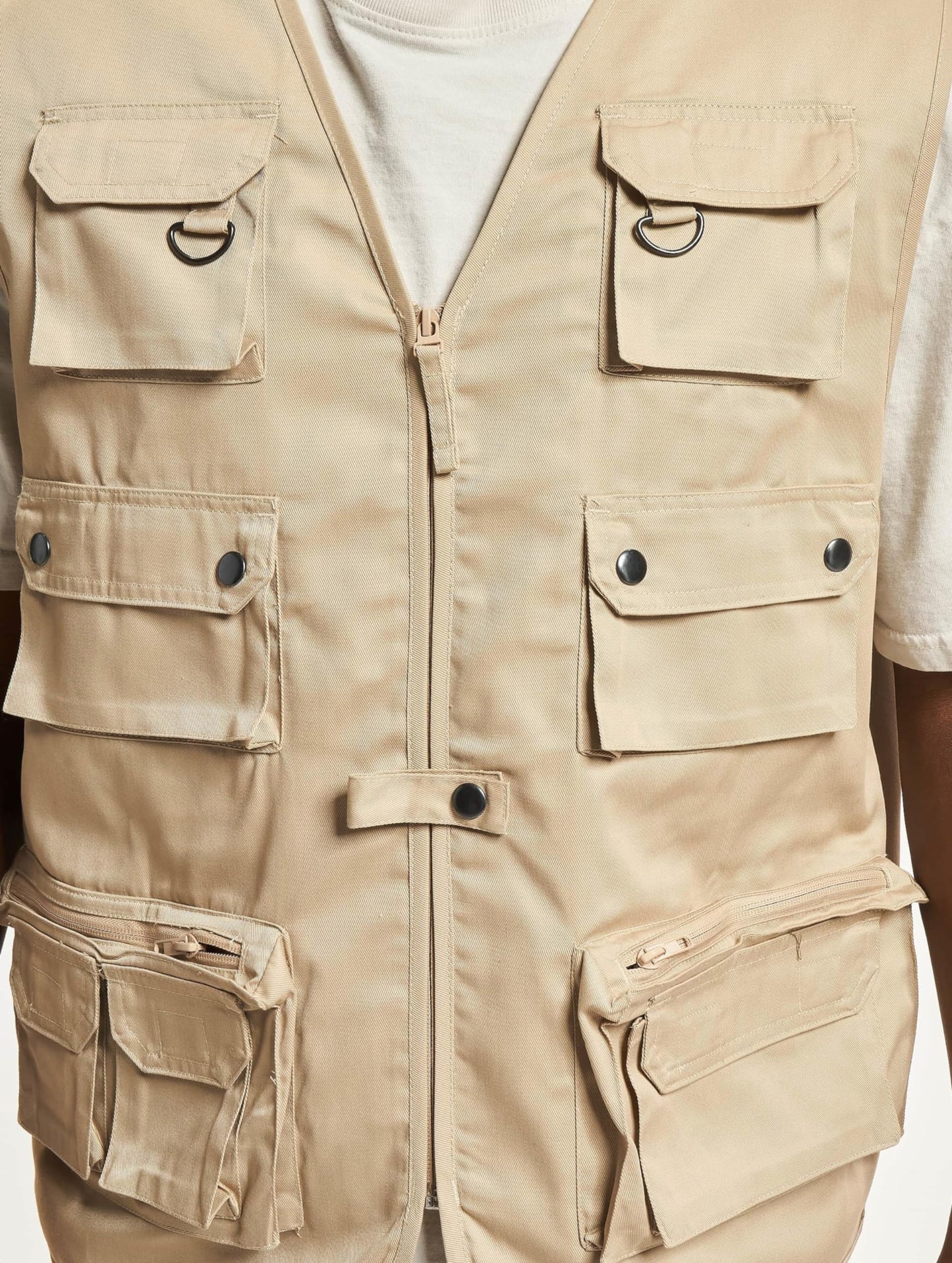 Brandit Men's Hunting Vest Beige Size XL