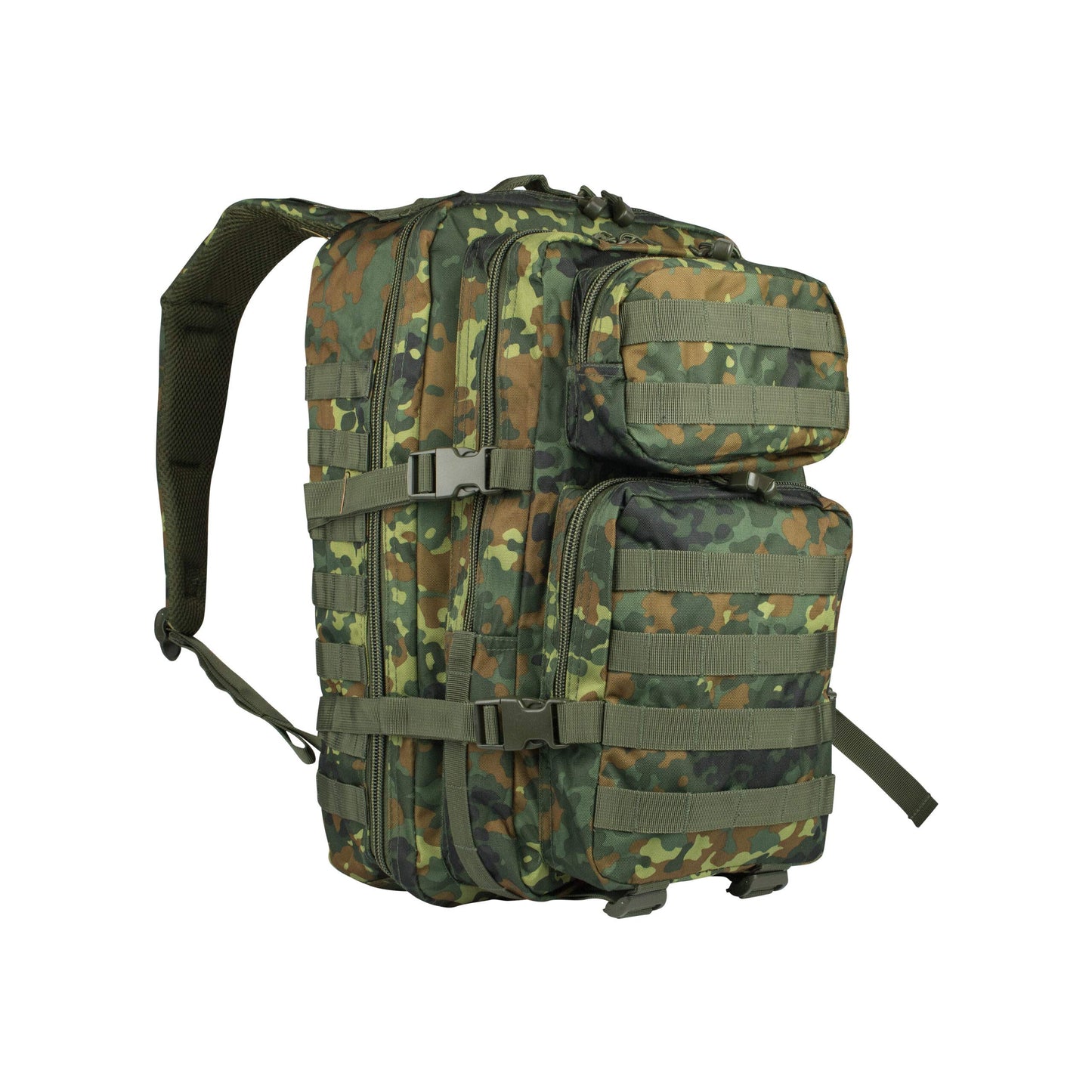 Mil-Tec Unisex Assault Pack Rugged Ergonomic Outdoor Camping Hiking Backpack with Padded Shoulder Straps MOLLE Loops