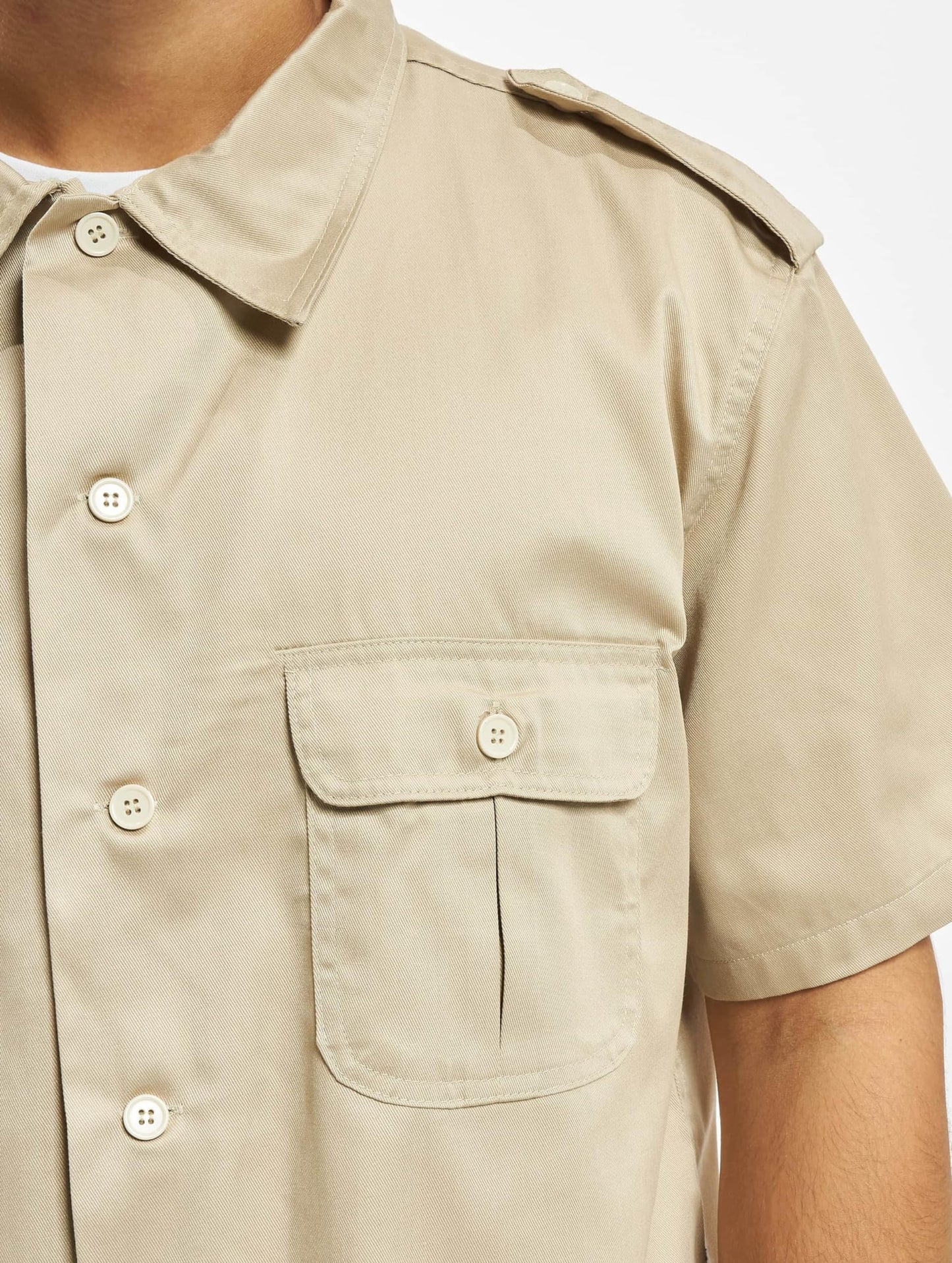 Brandit Men's Shirt 1/2 Beige Size 6XL