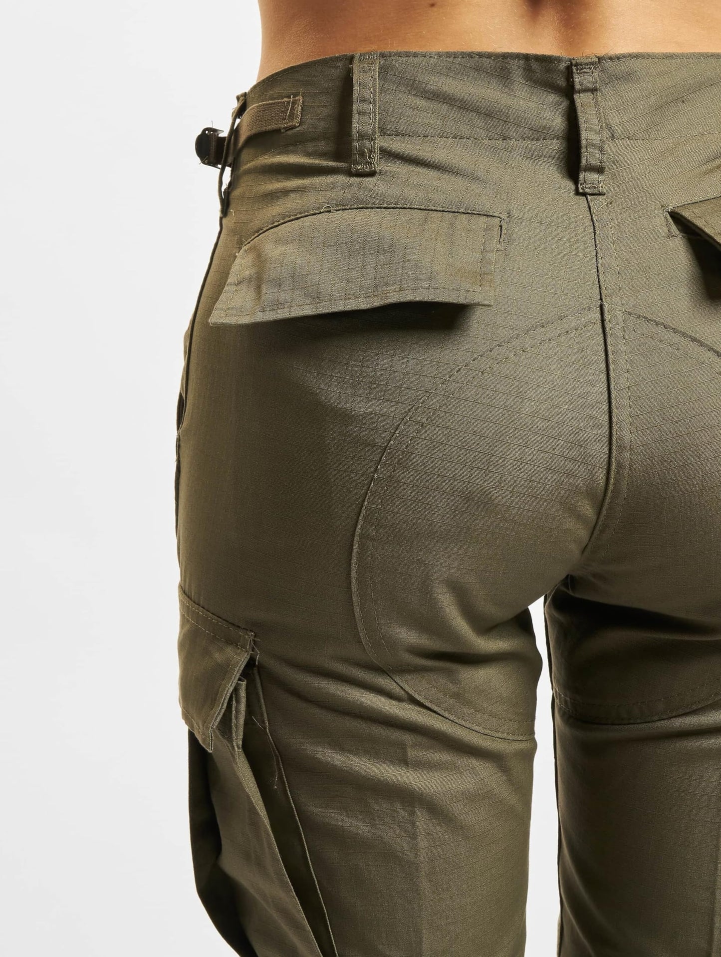 Brandit Women's BDU ripstop trousers, olive, 4 US