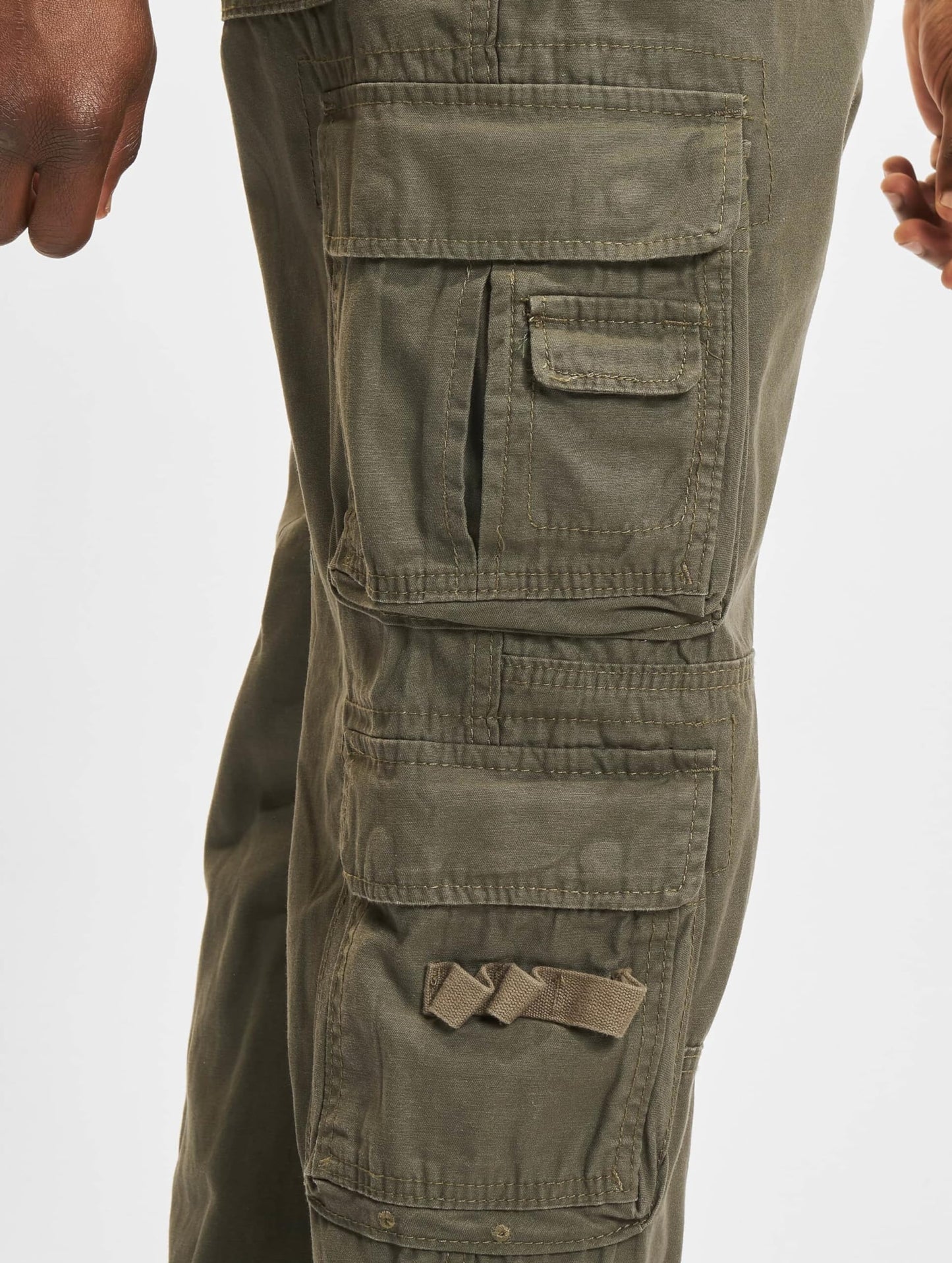 Brandit Outdoor Army Cargo Pure Slim-Fit Pants Olive - XL