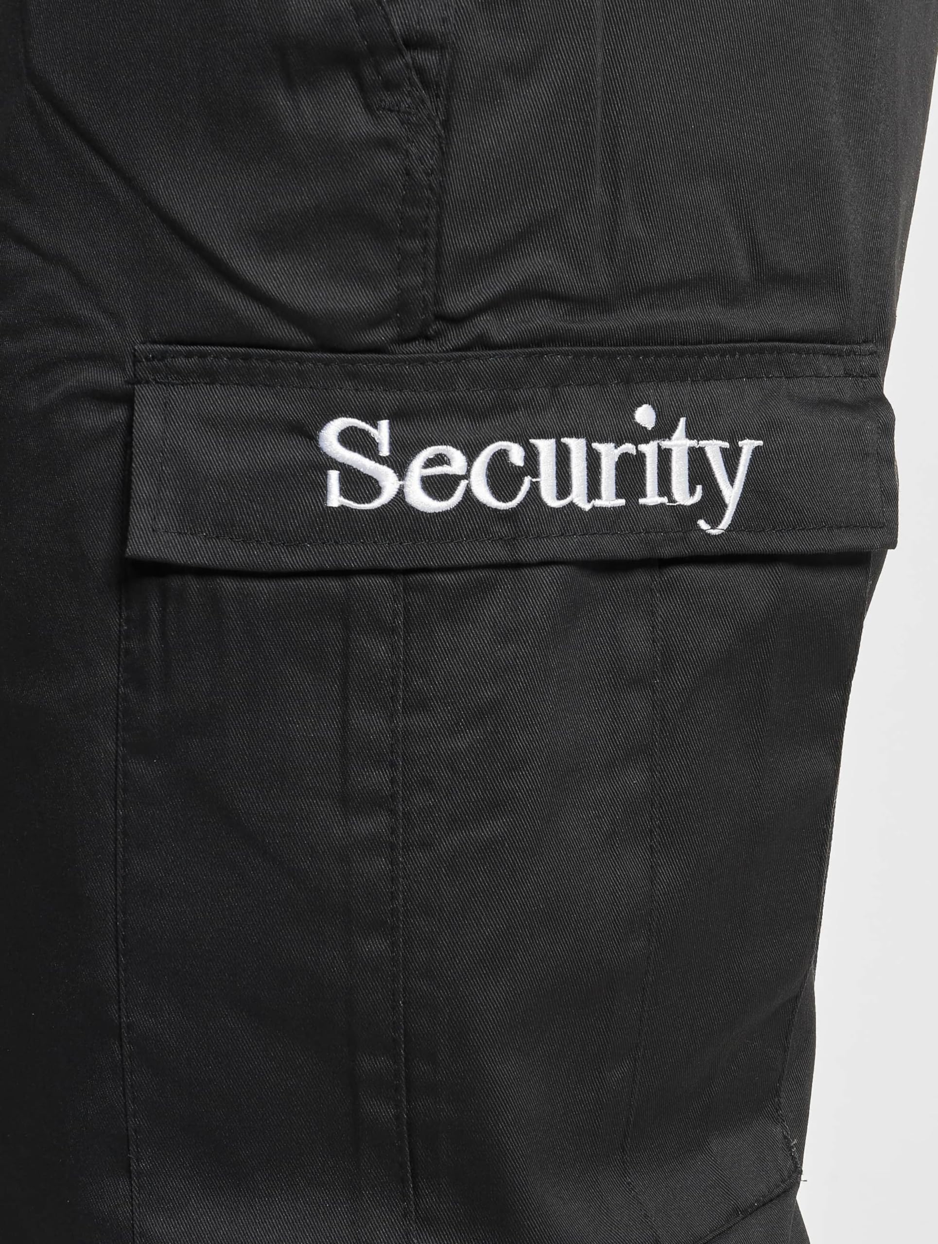 Brandit Men’s Security Ranger Trousers Black – Tactical Cargo Pants