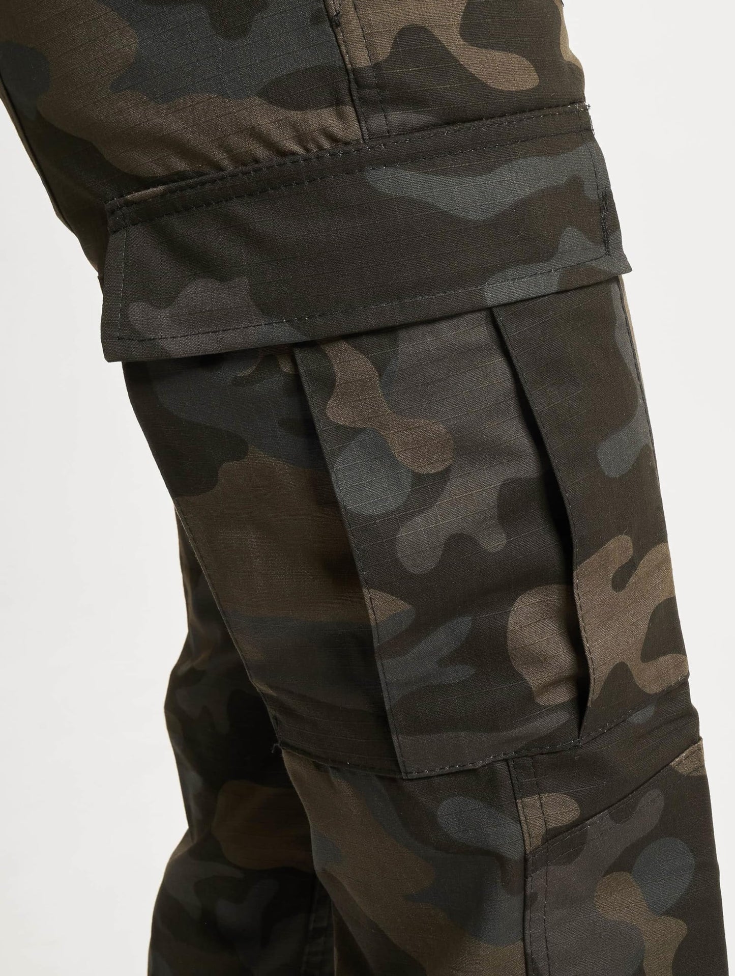 Brandit Women's BDU Ripstop Pants, Dark Camo, 4 US