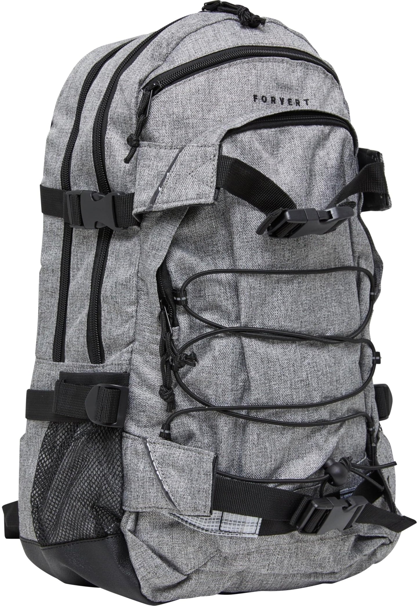 Forvert Melange Backpack 48.5 cm Laptop compartment, Grey Melange, One Size