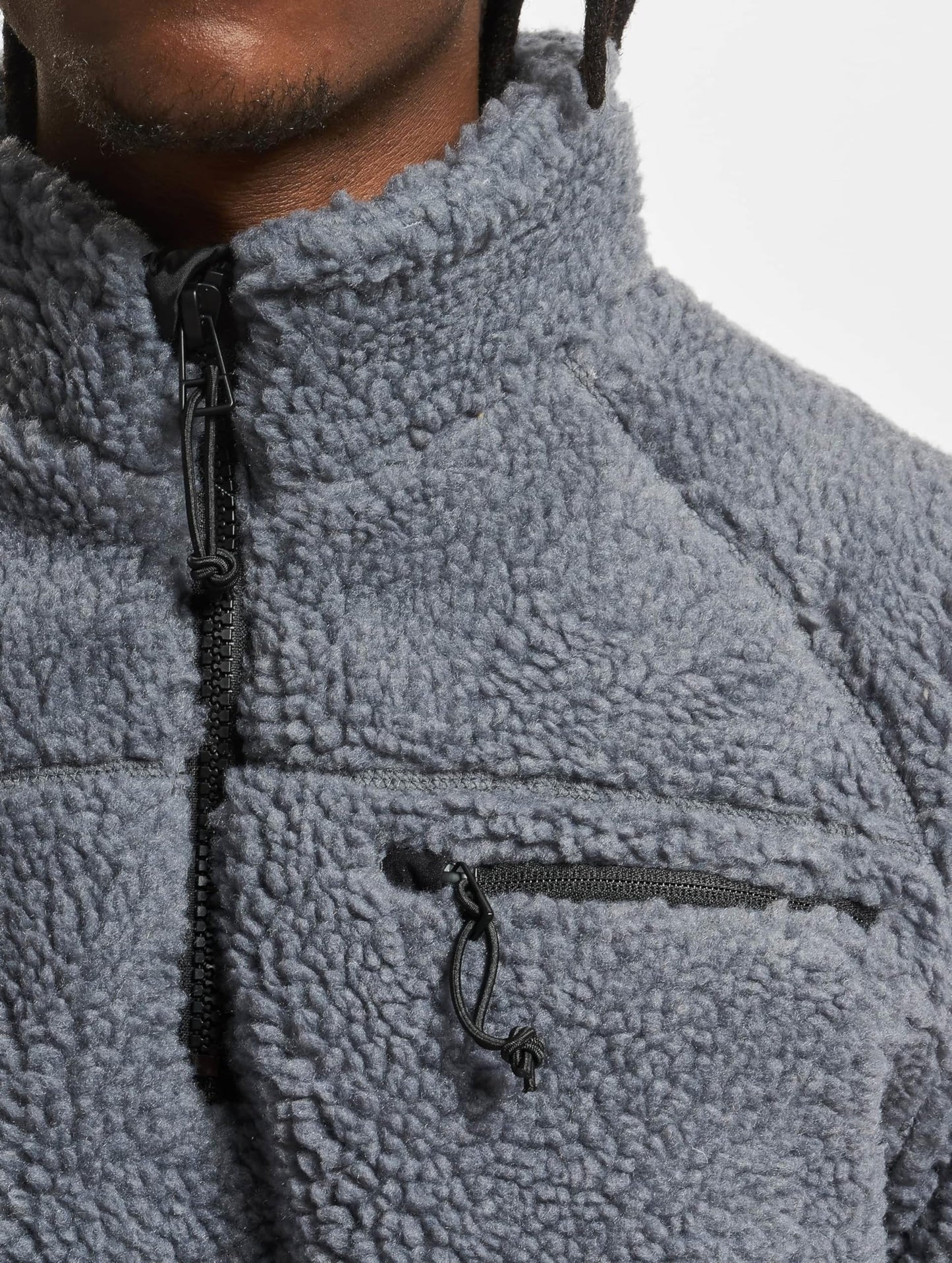 Brandit Men’s Teddyfleece Troyer Anthracite L | Warm Pullover Outdoor Sweater