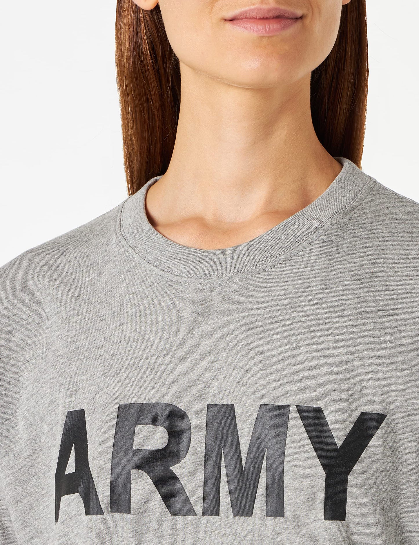 Mil-Tec Printing Army, Men's T Shirt, Grey, Xx-Large