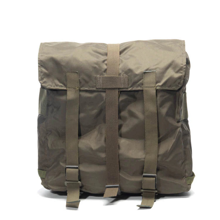 Austrian Army OD Pilot Bag with Strap Vintage Military Surplus Used