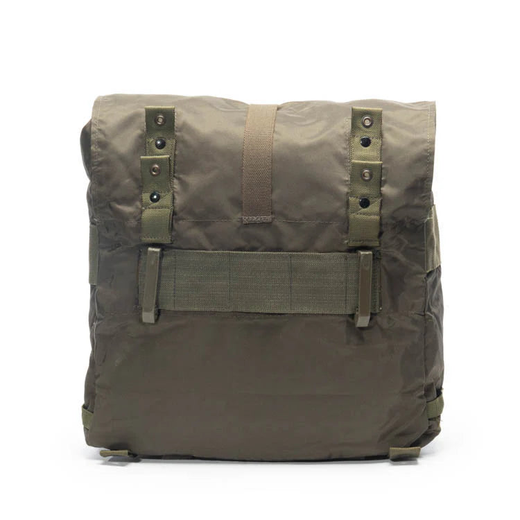 Austrian Army OD Pilot Bag with Strap Vintage Military Surplus Used