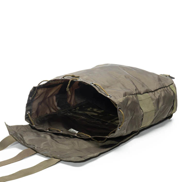Austrian Army OD Pilot Bag with Strap Vintage Military Surplus Used