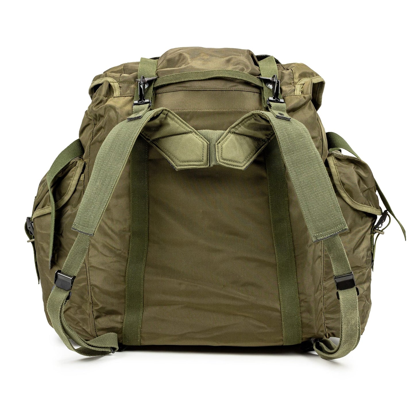 Austrian Army OD Field Rucksack - Vintage Military Surplus Field Suspension Used