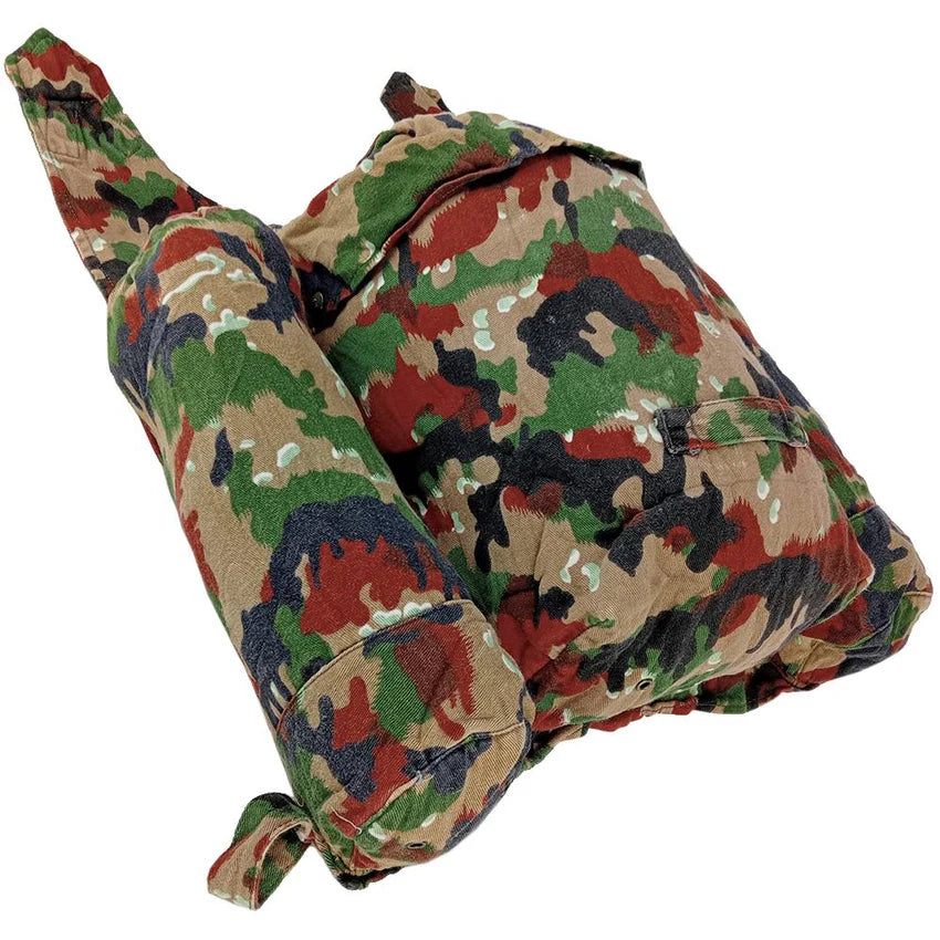 Swiss Original Military Army Combat Backpack Camo Used