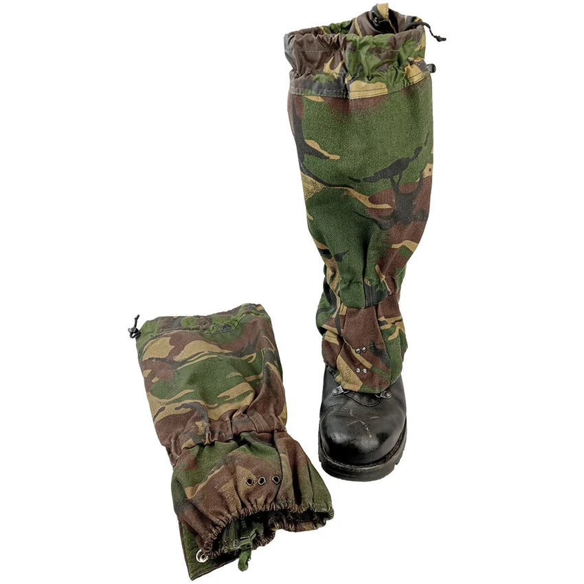 Original British Army Gaiters DPM Camo Military Surplus Tactical Gear