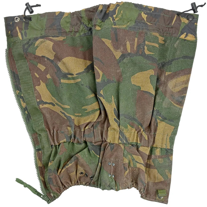 Original British Army Gaiters DPM Camo Military Surplus Tactical Gear