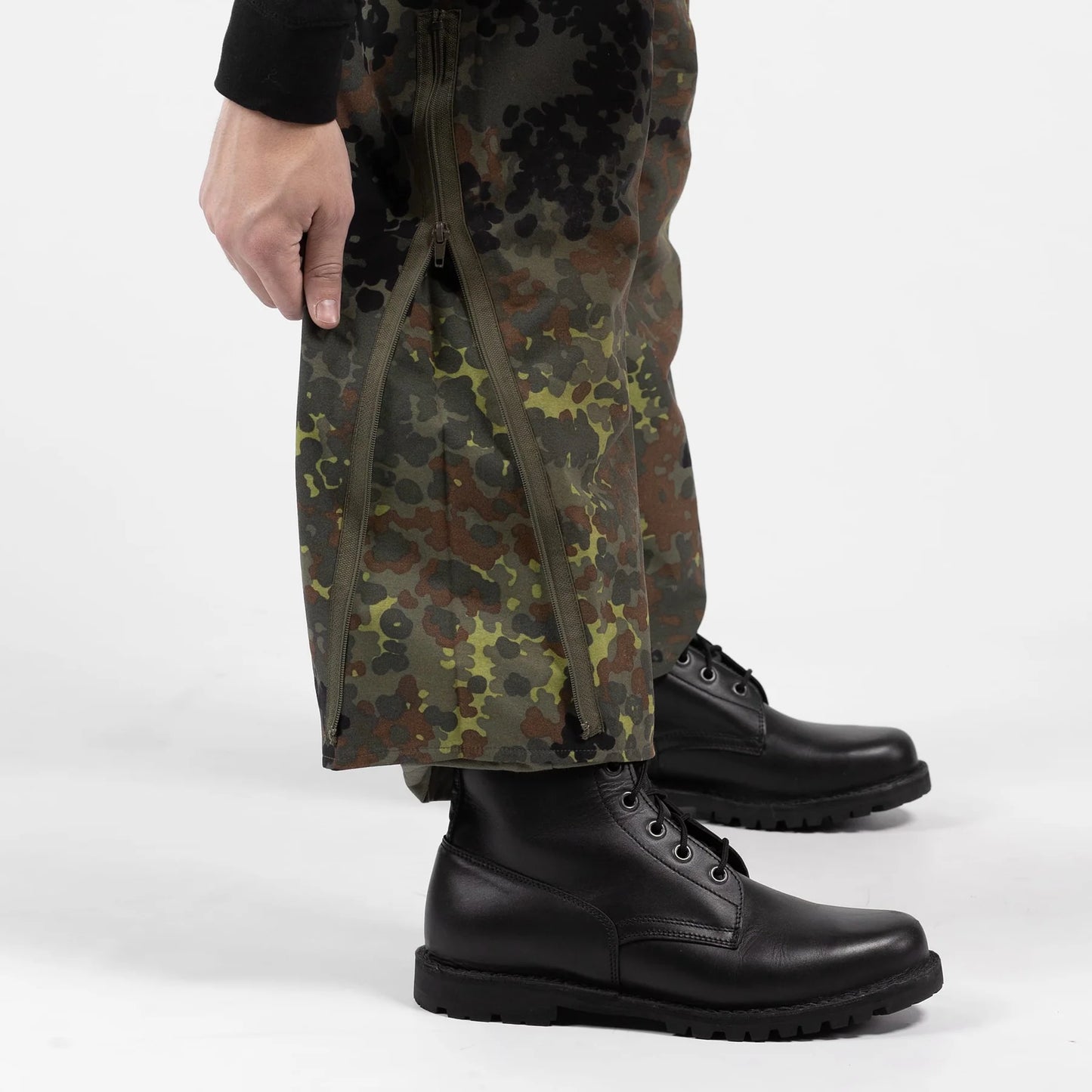 Original German Army Trousers Gore-Tex Bundeswehr Flecktarn Pants Overall Camo