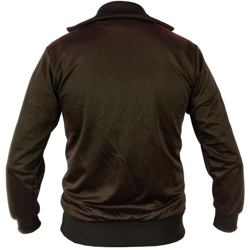 East German DDR Vintage ASV Gym Trainings Jacket Outdoor Sport Black
