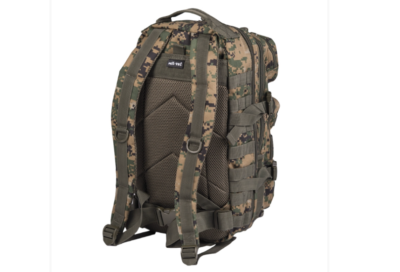 Digital Camo Tactical Assault Backpack 20L – Military Style MOLLE Rucksack