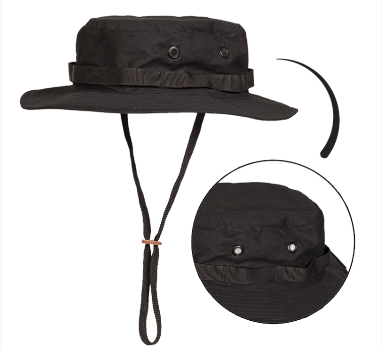 Mil-Tec US GI Boonie Hat Black