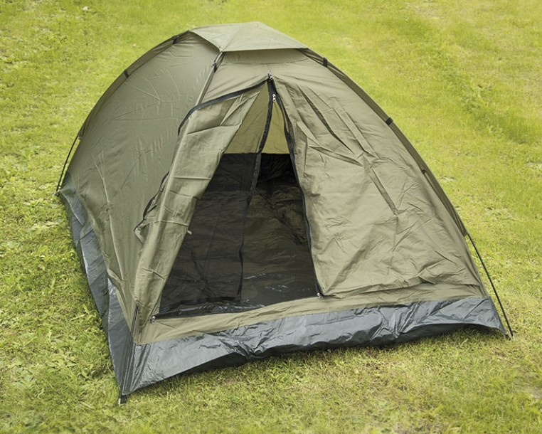 MIL-TEC 2 Man Tent Igloo 800 Waterproof Lightweight Camping Hiking Military Shelter Compact