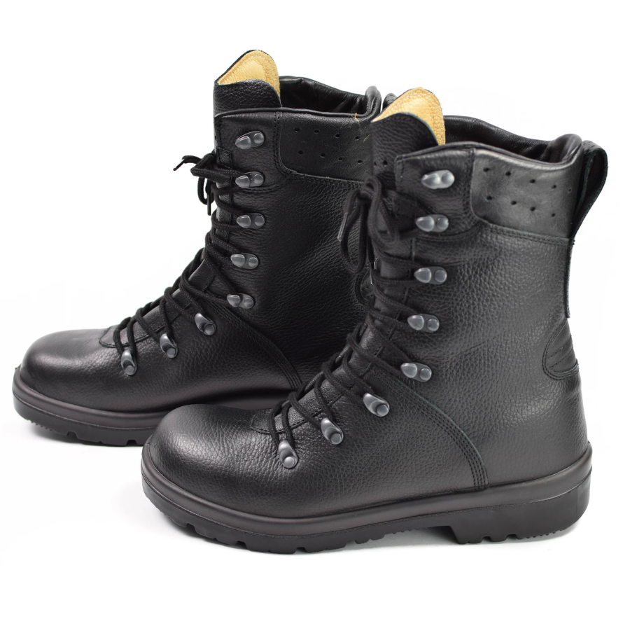 Original Genuine German Army Combat Boots Field Bundeswehr BDU Black Leather