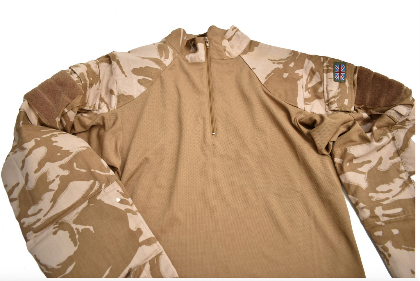 British Army UBAC Shirt Under Body Armour DPM Desert Camo Military Surplus