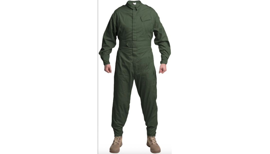 Original British Army Military Mechanics Lightweight Coverall OD Green New