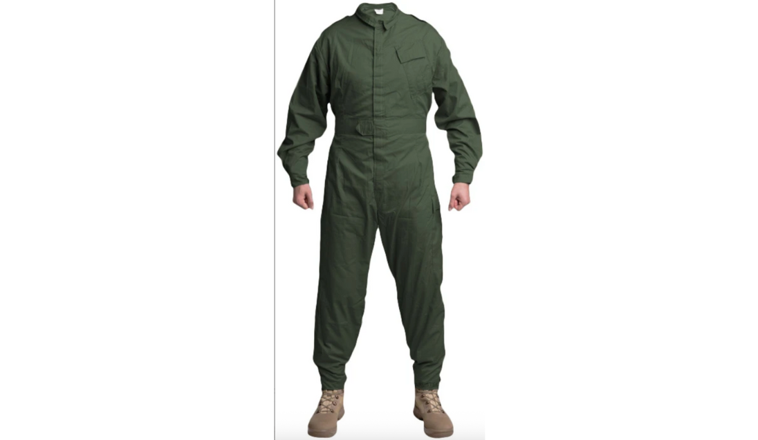 Original British Army Military Mechanics Lightweight Coverall OD Green New
