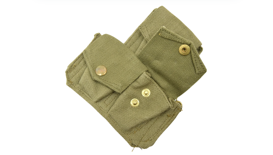 Original British Army Military GB Ammo Pouch OD Green