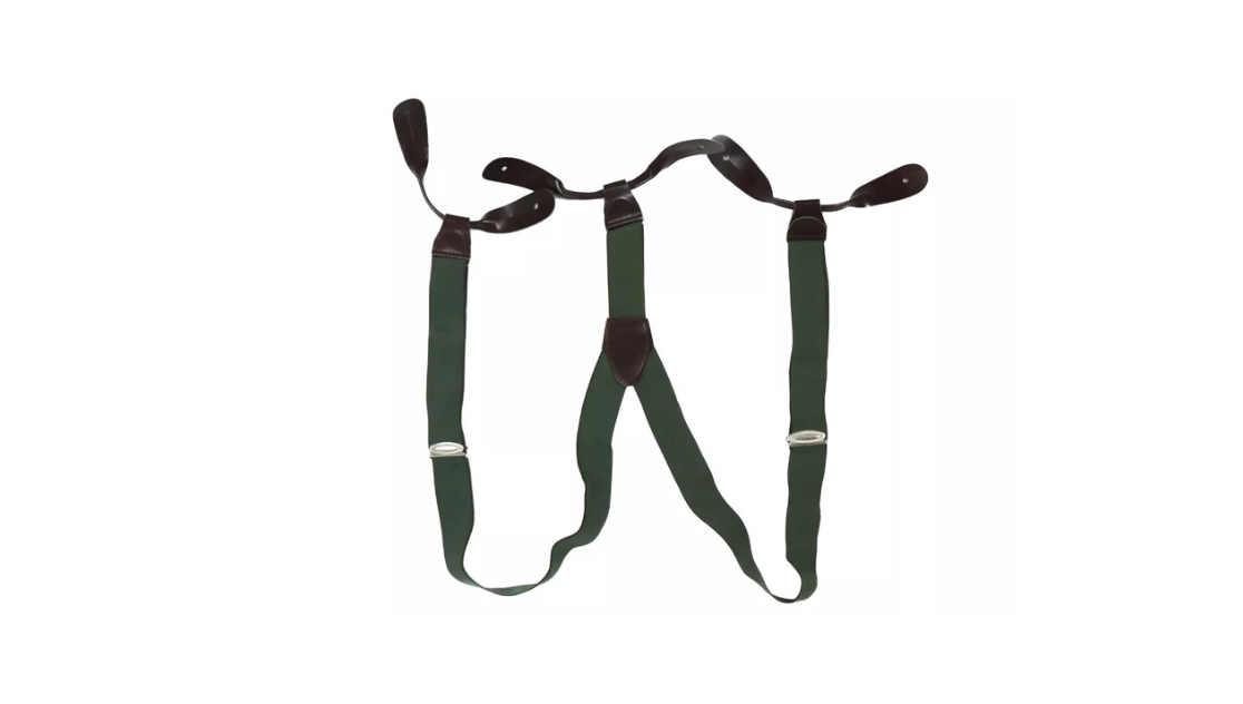Authtenic Czech Military Suspenders M60 Genuine Surplus Adjustable Vintage Used