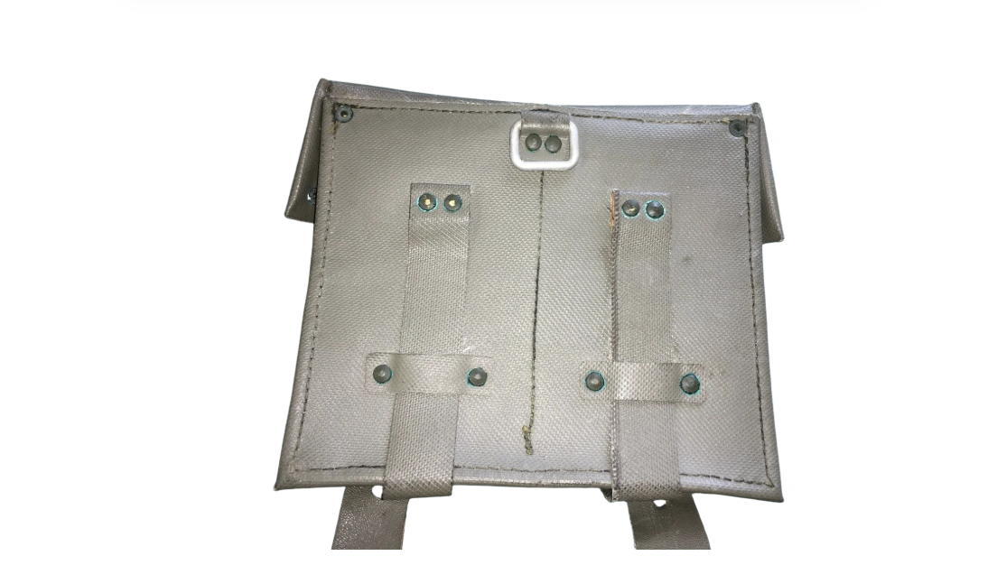 Vintage Military Surplus German G3 Old Style Coated Magazine Pouch Used