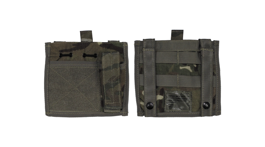 British Army Original Military Pouch Commanders Osprey Mk Iv Mtp Camo Used